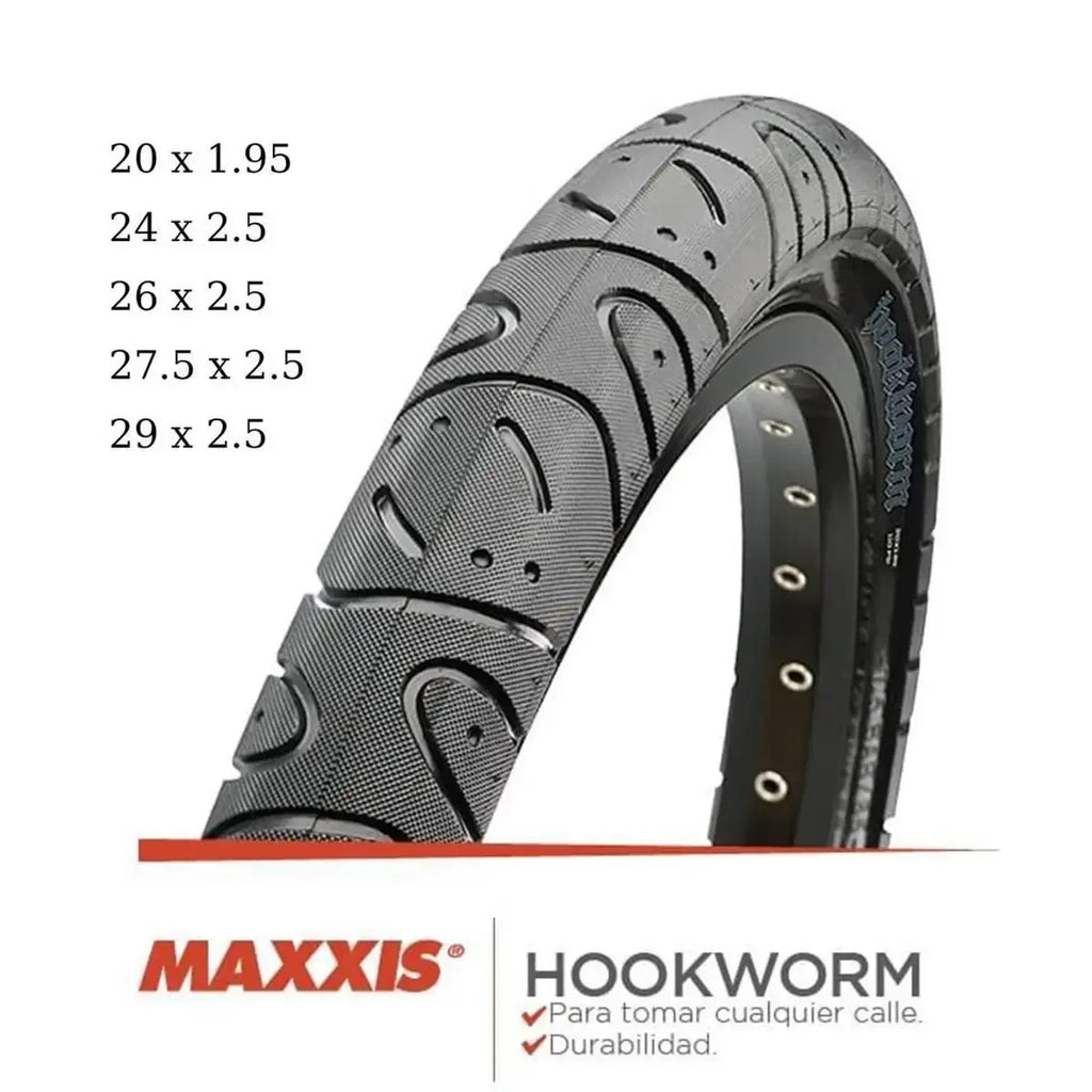 High Quality Maxxis Hookworm Bike Tires 20X1.95 24X2.5 26X2.5 27.5X2.5 29X2.5 Wide Hookworm Tires for Mountain Bike City Bike